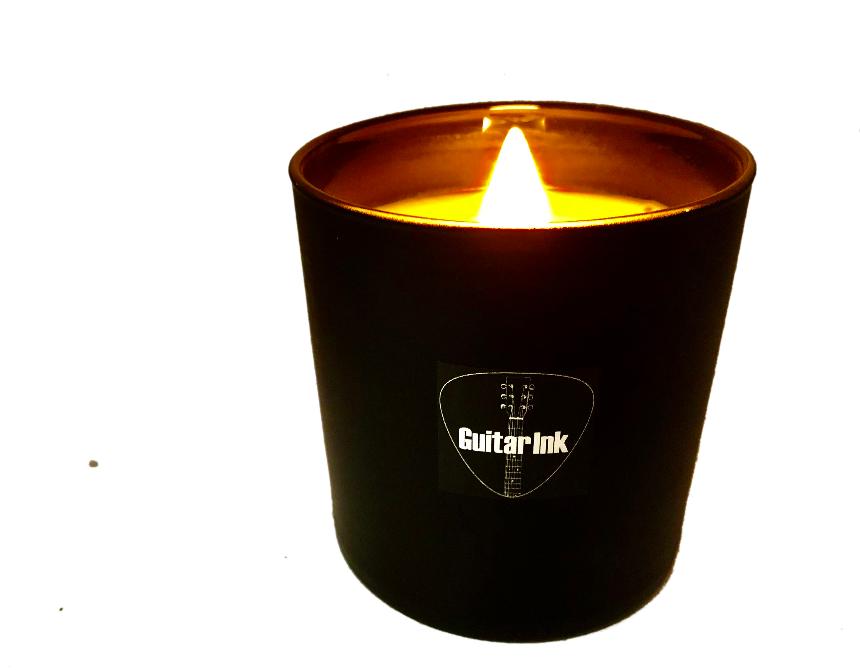 Candle 11 oz Leather and Tobacco 100% Soy Wax - The Smell of Rock & Roll