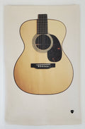 Acoustic Guitar Kitchen Sack Towel